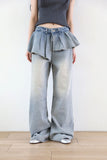 Wish Frill Curtain Denim Jeans