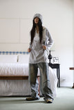 Collar neck button T-shirt