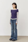 (W) Mu Lowrise Bootscut Denim