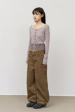 (W) Drawing Modal Cardigan