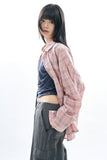 Auron wrinkle check shirt