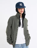 Clove Pigment Herringbone Field Shirt