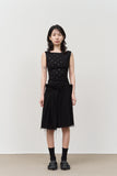 (W) Worker Pleats Skirt