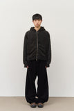 Teddy Fur Zip Hoodie