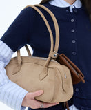 Times suede shoulder bag