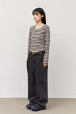 (W) Eden Striped Top