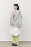 Hash Pintuck Windbreaker