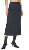 Mary belt long skirt