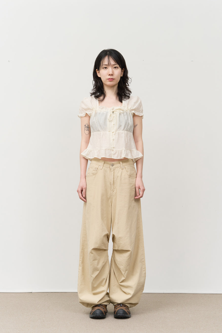 【HI FI FNK】Starstar Oversized Top HI FI FNK(ハイファイファンク) - スターオーバーサイズTシャツ