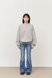 (W) Stitch Low-rise Bootscut Denim