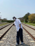 Over Cotton Half Shirt