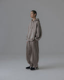 Valley Tuck Washed Sweat Balloon Pants