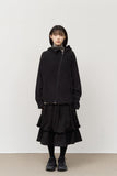 Grid Slash Zip Up