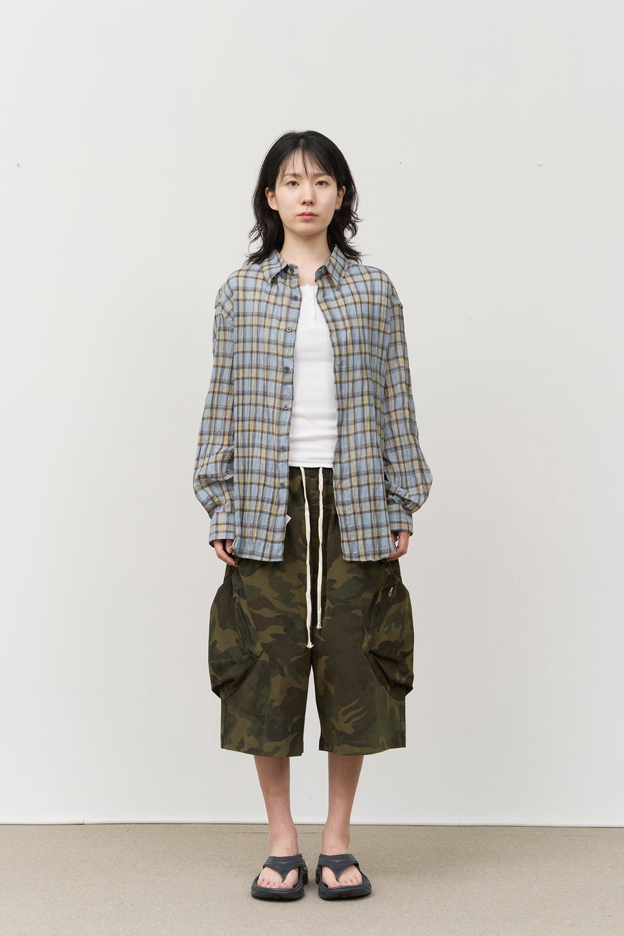 【HI FI FNK】Knight Nylon Bermuda Pants HI FI FNK(ハイファイファンク) – einz.jp