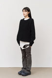 Wig Zipper Round Knit
