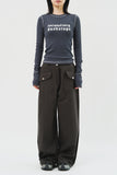 (W) Round Pocket Pants