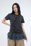 Retin Check Frill Tank Top