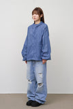 Delta Washed Damage Denim
