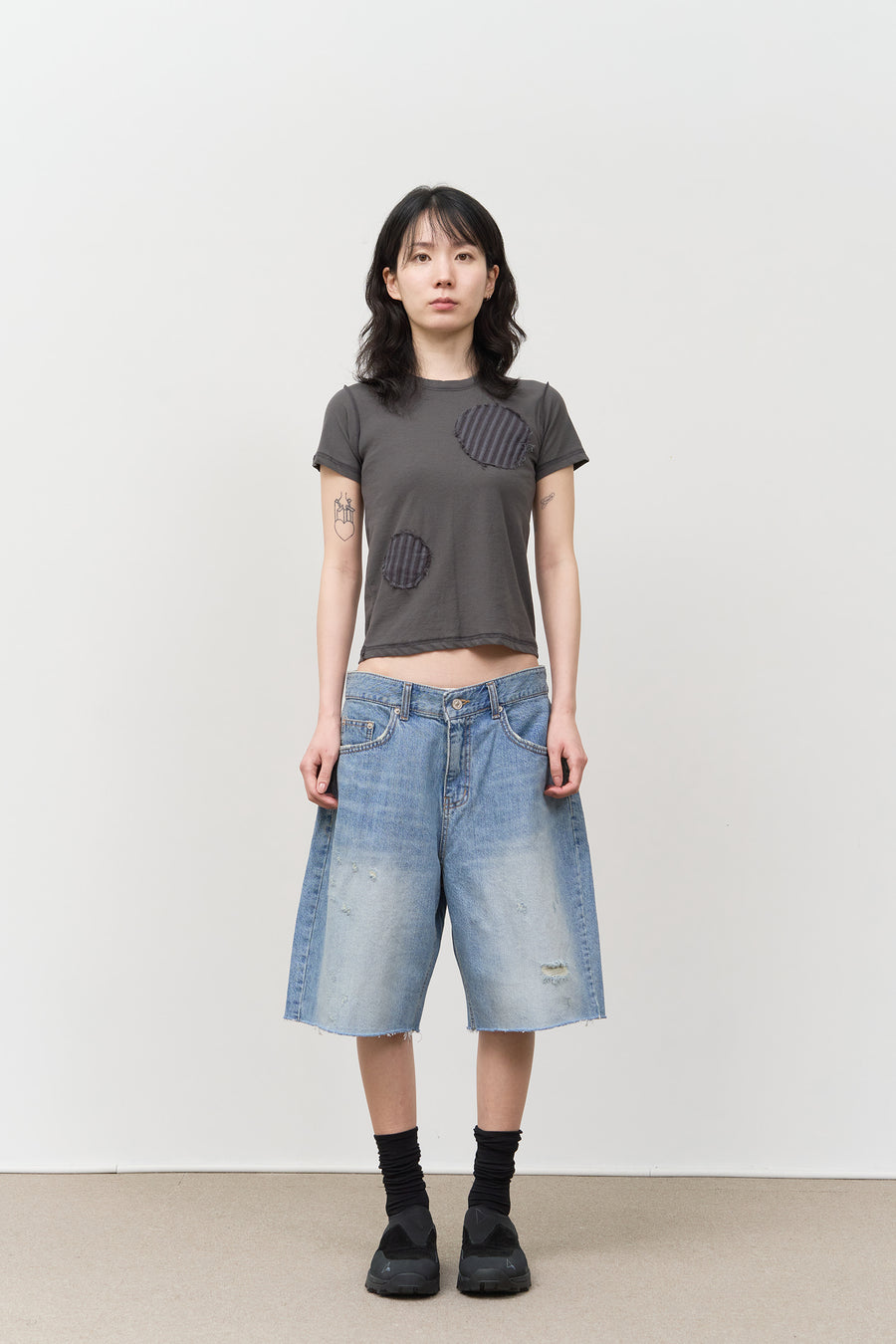 【HI FI FNK】Past Wide Denim ワイド WIDE HI FI FNK(ハイファイファンク) デニム・ジーパン