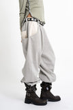 Peanut color matching pocket sweatpants