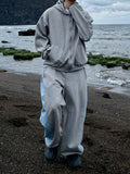 Billy Side Denim Color Matching Sweatpants