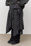 (W) Frin Unbalance Skirt