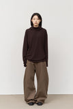 Beams Dart Curved Pants