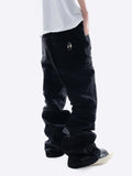EMBOSSED BOOTCUT RIVET DENIM