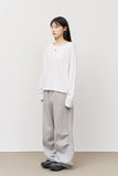 (W) Kou Button Top