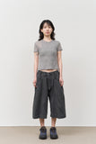 Butter Washed Bermuda Pants