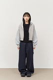 (W) Monk Dot Zip Up