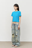 (W) Popo Color Top