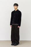 Off Velvet Denim Cropped JK