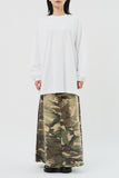 (W) Military Long Skirt