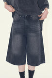 Orvid denim bermuda pants