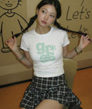 GRAE-S DOT Slim Short Sleeve T-shirt