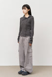 Bone Washed Cargo Pants