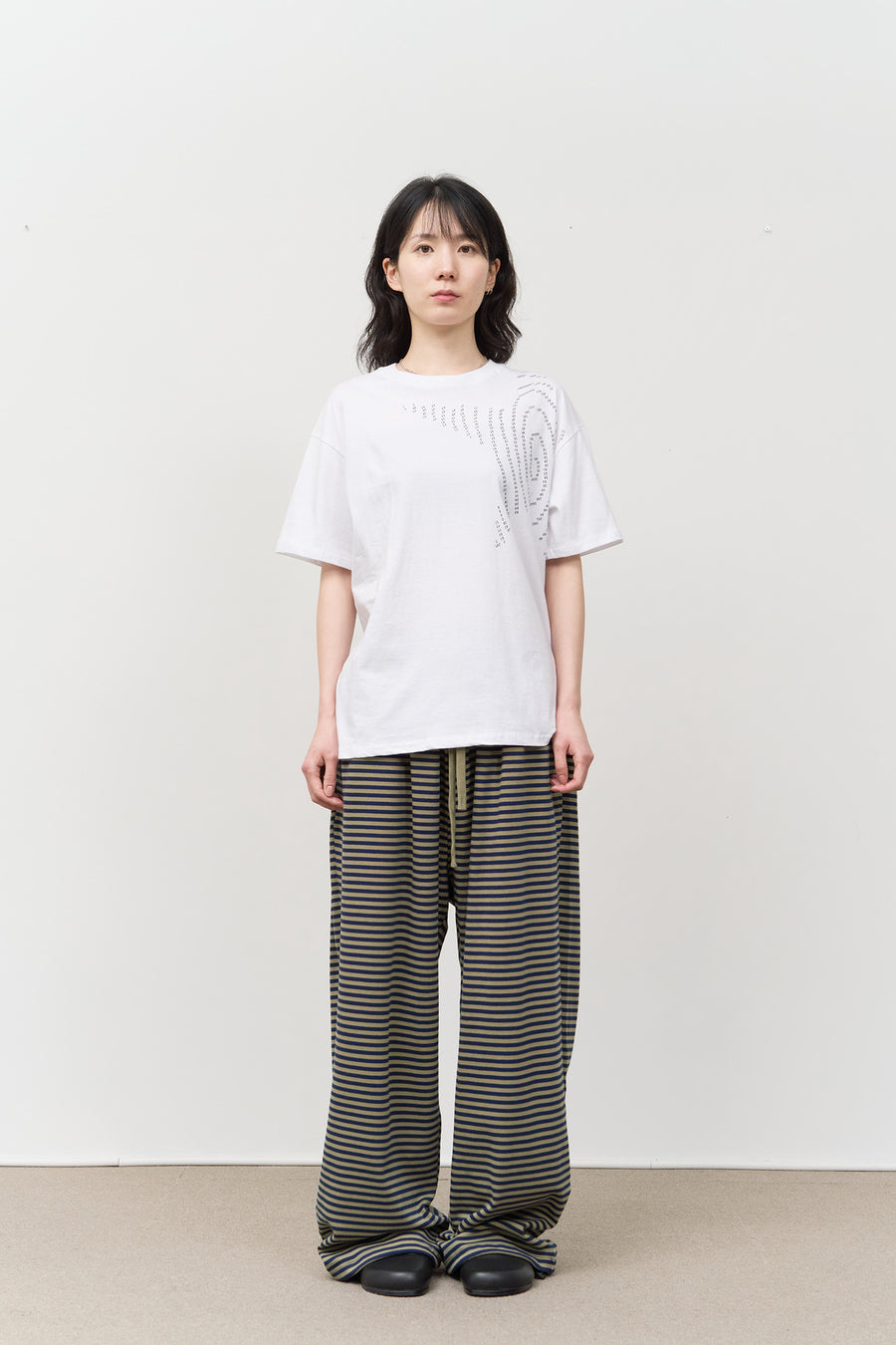 【HI FI FNK】Ash Pigment Striped Top HI FI FNK(ハイファイファンク) – einz.jp
