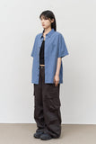 Rp Pigment Striped Half Shirt