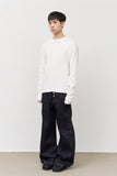 Used Raw Structure Denim