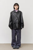 Web Leather Jacket