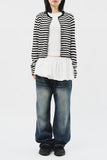 (W) Nue Striped Cardigan