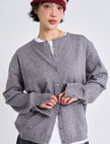 Ella roll-up round cardigan
