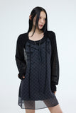 PRTN) Destroyed Bolero Cardigan
