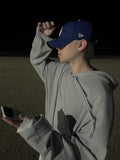 Sweat Boxy String Hoodie