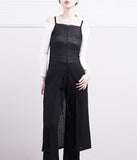 Tiena Slit Layered One Piece