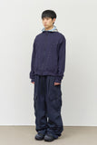 Ie Stud Waffled Jumper