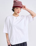 Cut-off oversize t-shirt