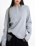 Waffle Henley neck long sleeve