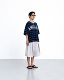 Cross Pleated Chino Half Pants